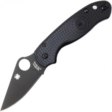 Нож складной SPYDERCO Para 3 Lightweight Black, клинок черный
